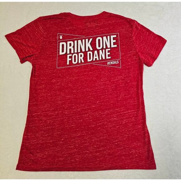 Dutch Bros 2XL Drink One for Dane. Red. NWT. Lightweight. Soft.Batista.#0001 2/3 - Picture 2 of 6